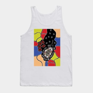 Aboriginal Art - Echidna Dreaming Tank Top